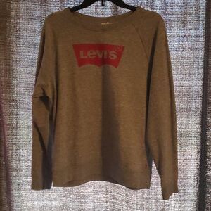 Levi's Women's Logo Relaxed Crewneck Sweatshirt